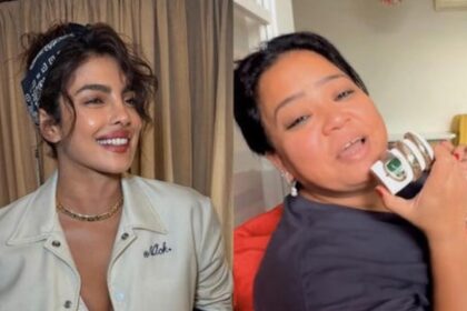 Priyanka Chopra’s Sweet Reaction to Bharti Singh Flaunting Her Bvlgari Watch Wins Hearts 37 Bharti Singh flaunting Bvlgari Serpenti watch, Priyanka Chopra reacting