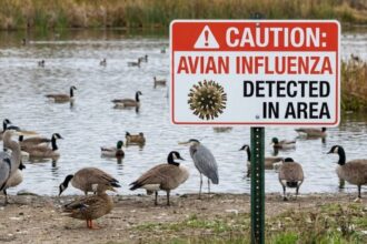 Dead vultures at Ohio school suspected of H5N1 bird flu