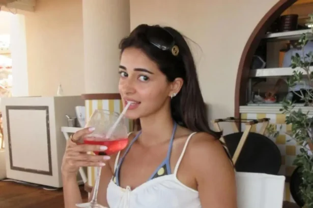 Ananya Panday posing during her 48-hour vacation in Monaco with scenic Mediterranean views