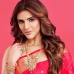 Manasi Pawar during a promotional appearance for her upcoming music video Rose
