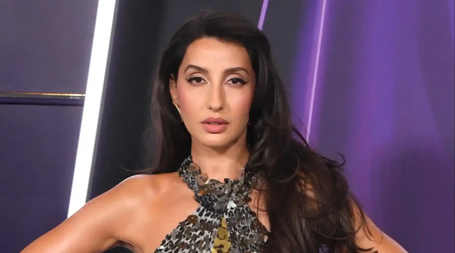 Nora Fatehi performing during FIFA World Cup celebrations and promoting Siir Siir anthem