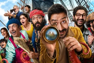 Ajay Devgn, Riteish Deshmukh, Arshad Warsi and Jaaved Jaaferi in Dhamaal 4 trailer