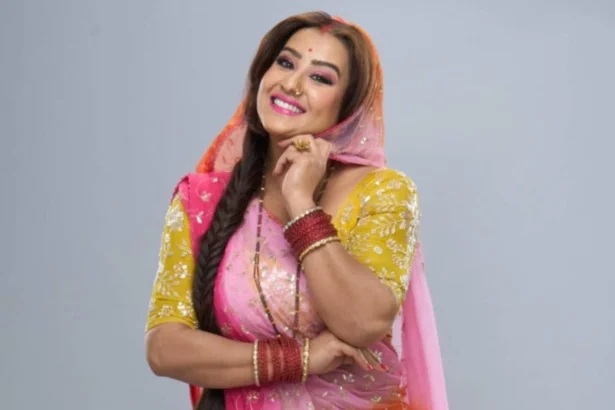 Shilpa Shinde speaking about the television industry in a recent social media video