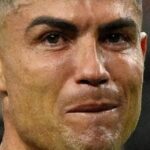 Cristiano Ronaldo reacts after Portugal's World Cup elimination in his final tournament appearance