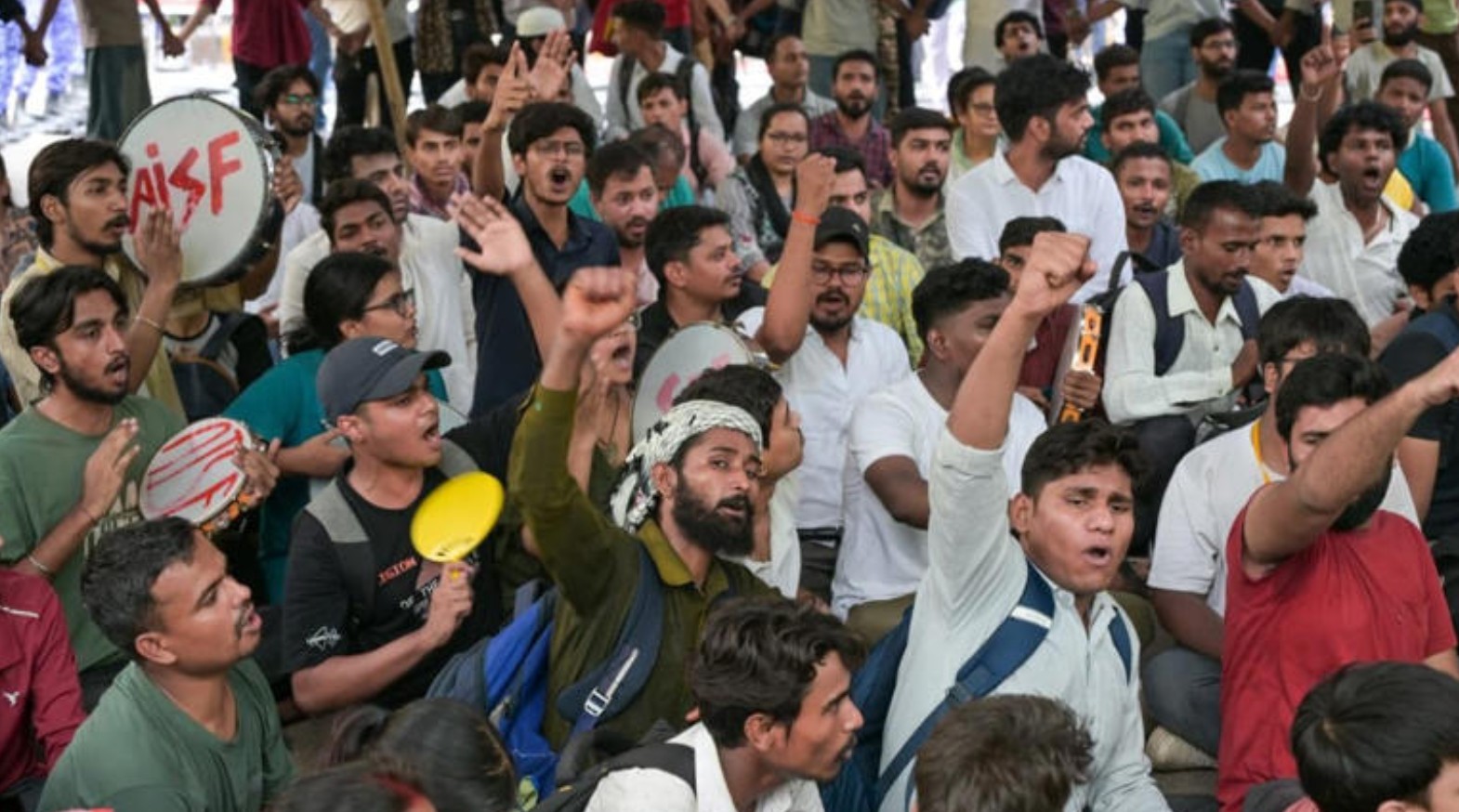 Social media debate surrounding CJP protest movement and caste-related commentary