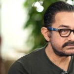 Bollywood actor Aamir Khan during a public event amid reports of a threat message.