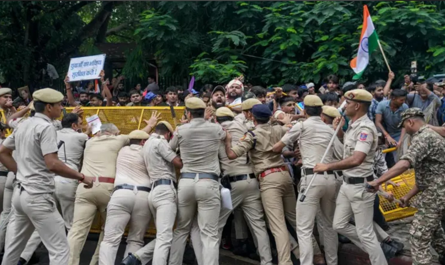 Actors and public figures expressing support for student-led CJP protest movement in New Delhi