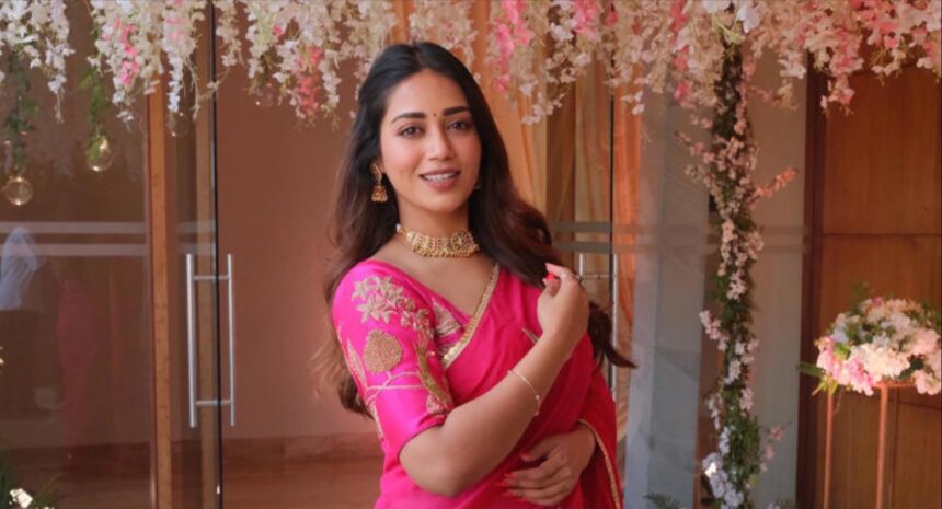 Nivetha Pethuraj wearing elegant sarees perfect for festive occasions