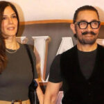 Preparations outside Aamir Khan's Mumbai residence ahead of reported wedding celebrations