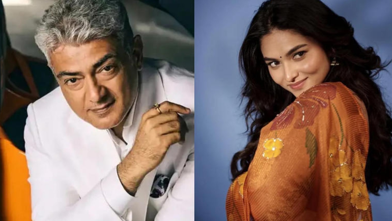 Kayadu Lohar and Ajith Kumar linked to upcoming Tamil film AK64 directed by Adhik Ravichandran