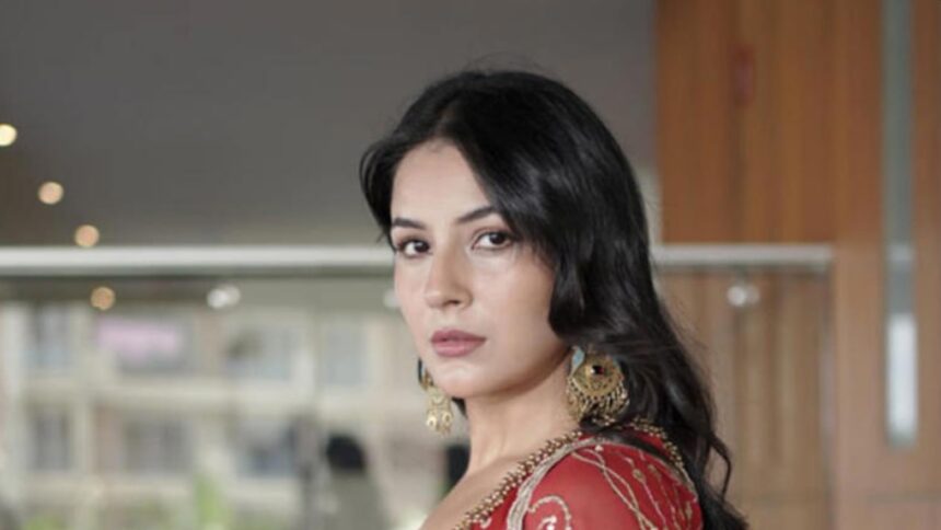 Shehnaaz Gill’s Nose Ring Mishap During Shoot Leaves Fans Concerned: ‘Please Take Care of Yourself’ 35 Shehnaaz Gill during the Ishqnama shoot where her nose ring appeared to fall into her mouth
