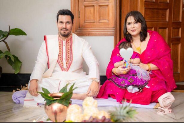 Lin Laishram shares a candid post about new motherhood
