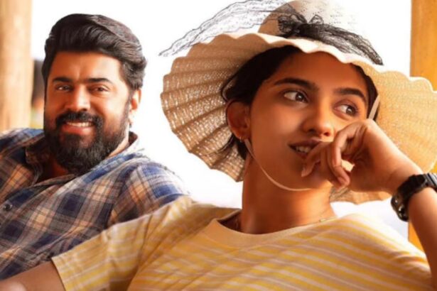 Nivin Pauly and Mamitha Baiju in Bethlehem Kudumba Unit