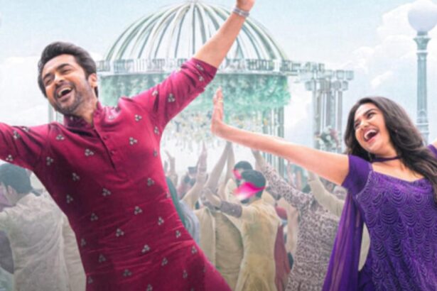 Suriya in Vishwanath and Sons during a promotional still from the film