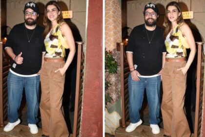 Kriti Sanon steps out in a luxury designer look for dinner in Mumbai
