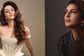 Huma Qureshi and Kiara Advani at a Toxic film promotional event