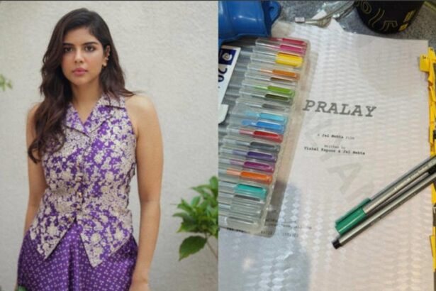 Kalyani Priyadarshan shares an update while shooting for Ranveer Singh's upcoming film Pralay during Onam