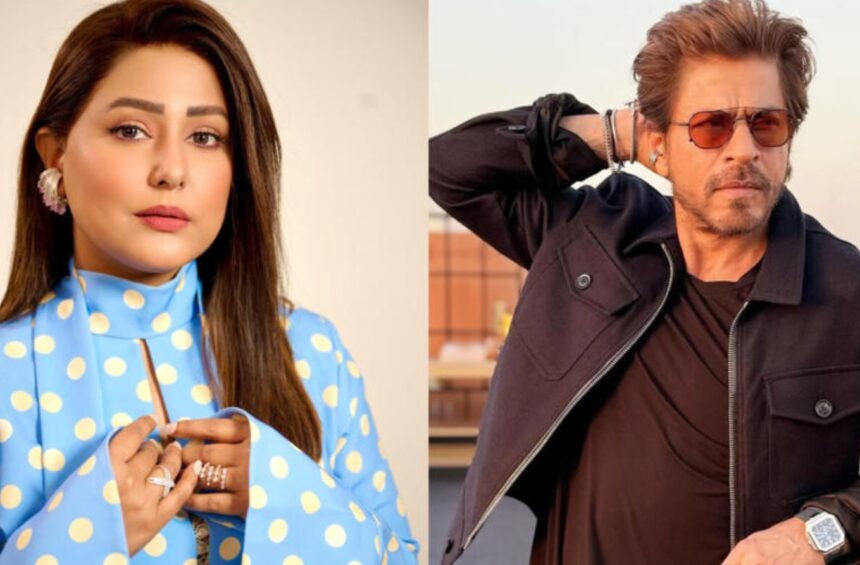 Hina Khan recalls her first meeting with Shah Rukh Khan on a flight