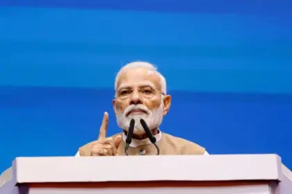 PM Modi speaks about mobile phones and digital governance at India Mobile Congress 2026