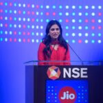 Ambani family members attending Jio Platforms’ listing ceremony in Mumbai