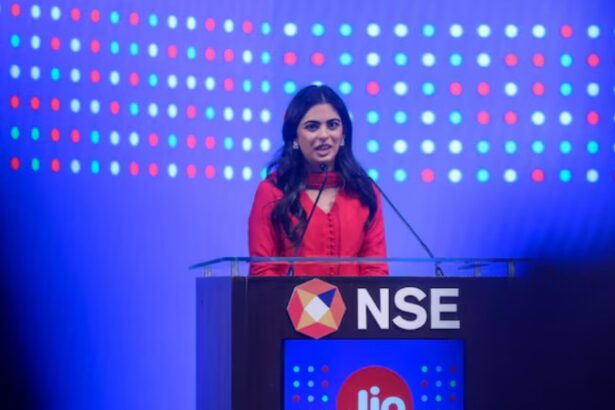 Ambani family members attending Jio Platforms’ listing ceremony in Mumbai