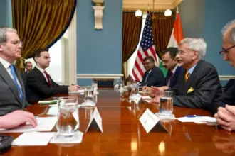 US Treasury Secretary Scott Bessent discussing proposed tariffs on India and China over Russian oil imports