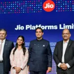 Mukesh Ambani at a Reliance Industries corporate event