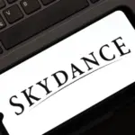 Skydance signage outside a company office