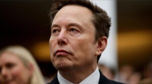 SpaceX Falcon 9 rocket during launch as the company expands its satellite internet and AI businesses.